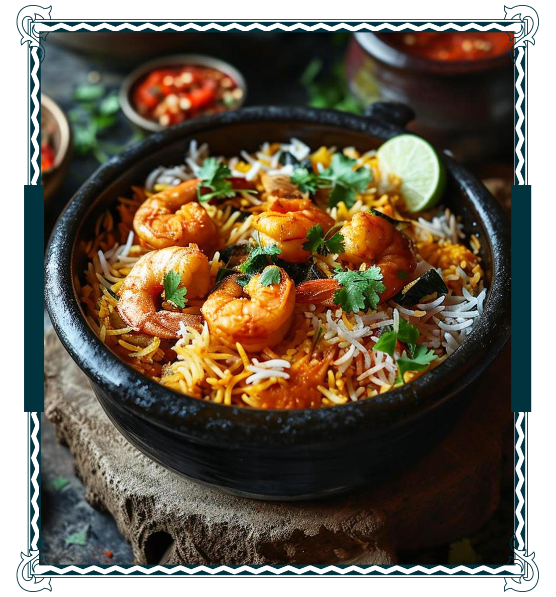 Prawns Biryani